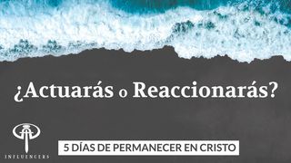 ¿Actuarás o Reaccionarás? PROVERBIOS 18:13 La Biblia Hispanoamericana (Traducción Interconfesional, versión hispanoamericana)