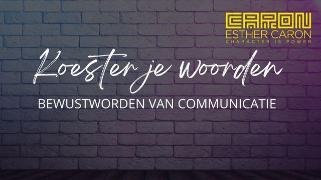 Koester je woorden 