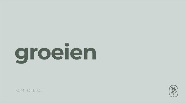 DagelijkseBroodkruimels - Groeien
