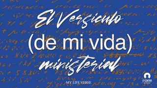 El versículo de mi vida ministerial Efesios 2:10 Nueva Versión Internacional - Español
