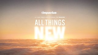 All Things New 2 Timothy 4:3-5 The Message