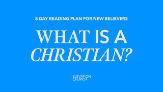 What Is a Christian? Matthew 4:22 New Living Translation