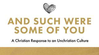 "And Such Were Some of You" - a Christian Response to an Unchristian Culture Galatians 5:20-25 New Living Translation