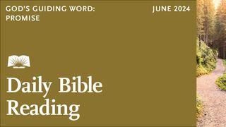 Daily Bible Reading—June 2024, God’s Guiding Word: Promise Zechariah 10:6-12 The Message