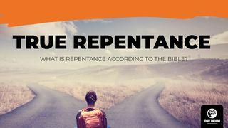 True Repentance Romans 10:9-15 Amplified Bible