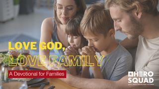 Love God, Love Family 1 Thessalonika 5:15 Karoli Bible 1908