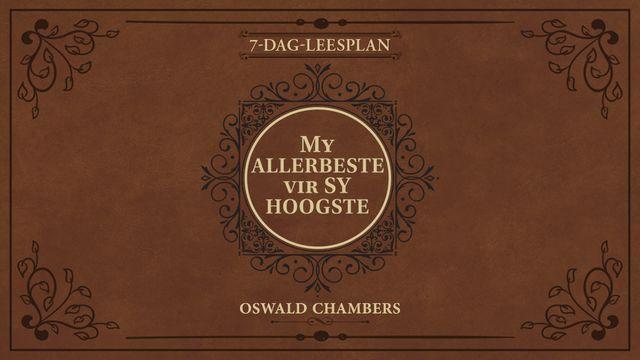 My Allerbeste vir Sy Hoogste