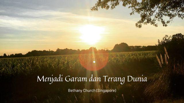 Menjadi Garam Dan Terang Dunia