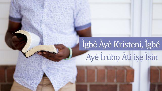 Ìgbé Àyè Kristeni, Ìgbé Ayé Ìrúbọ Àti iṣẹ Ìsìn