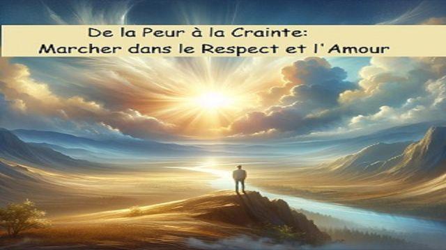 De la peur à la crainte révérencielle - Un voyage de sagesse et d'intimité avec Dieu
