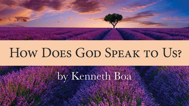 How Does God Speak to Us?