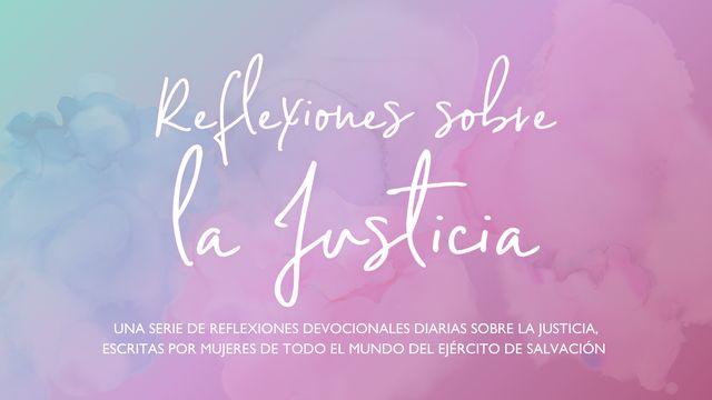 Reflexiones Sobre La Justicia