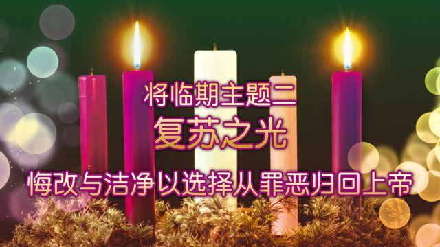 圣诞之光：重拾恩典（将临期主题二）