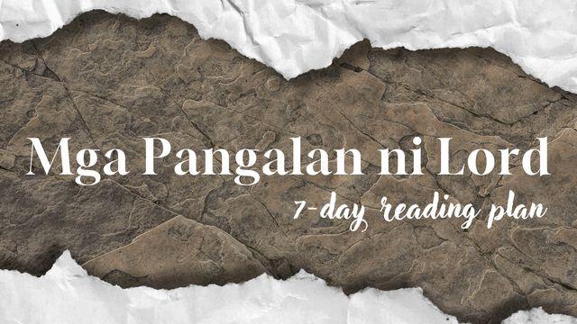 Mga Pangalan Ni Lord
