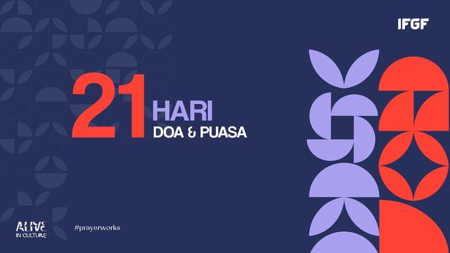 Doa & Puasa 21 Hari “Alive in Culture”