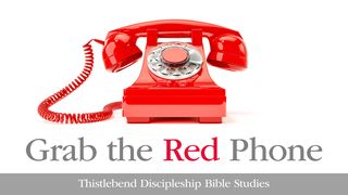 ¡Agarra el teléfono rojo! Salmo 27:14 La Biblia de las Américas