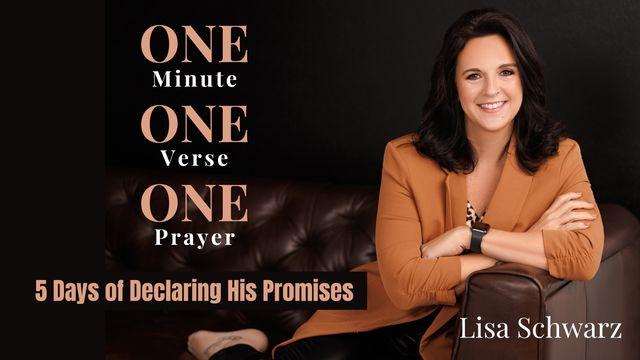 One Minute, One Verse, One Prayer: 5 Days of Declaring His Promises