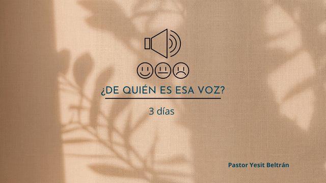 ¿De Quién Es Esa Voz?