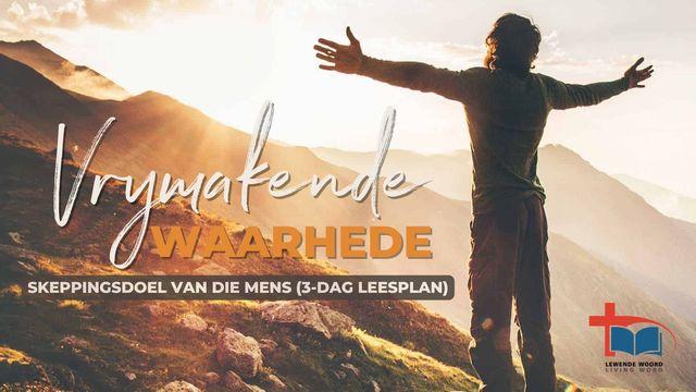 Skeppingsdoel van die Mens