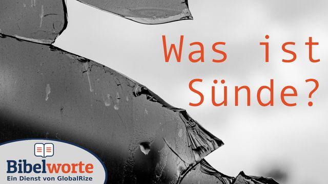 Was ist Sünde?