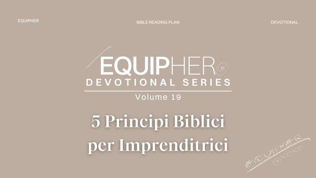 EquipHer Vol. 19: "5 Principi Biblici per Imprenditrici"
