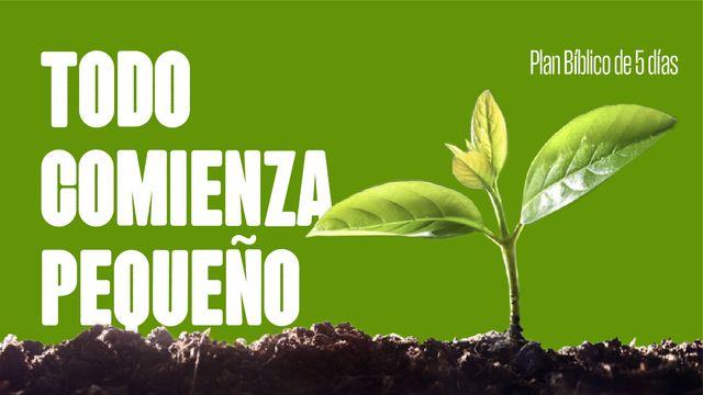 Todo Comienza Pequeño