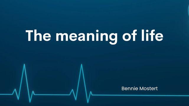The Meaning of Life