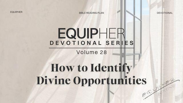 EquipHer Vol. 28: "How to Identify Divine Opportunities"