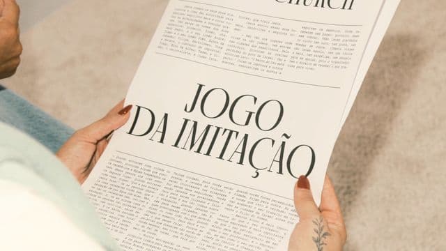 Jogo Da Imitação - Vivendo Como Ele Viveu