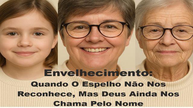 Envelhecimento: Quando O Espelho Não Nos Reconhece, Mas Deus Ainda Nos Chama Pelo Nome