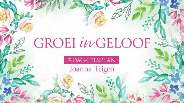 Groei in geloof