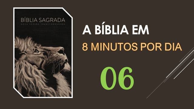A Bíblia em 8 minutos... por dia! - Plano VI
