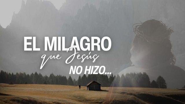 El Milagro Que Jesús No Hizo...