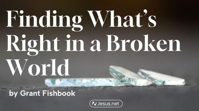 Finding What's Right in a Broken World