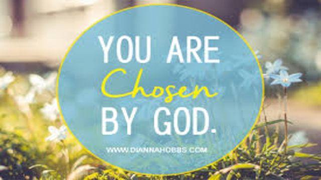 God Selected You