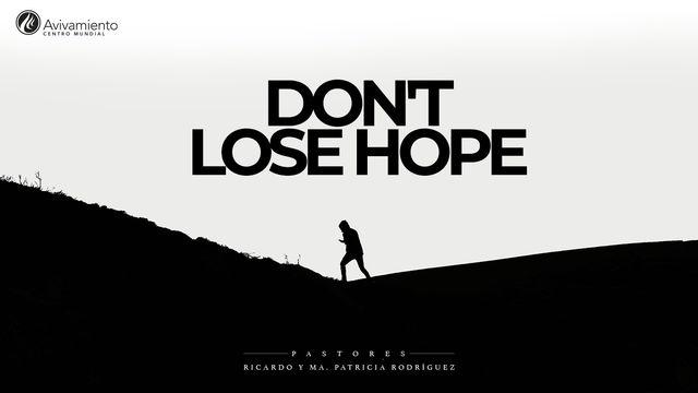 Don´t Lose Hope