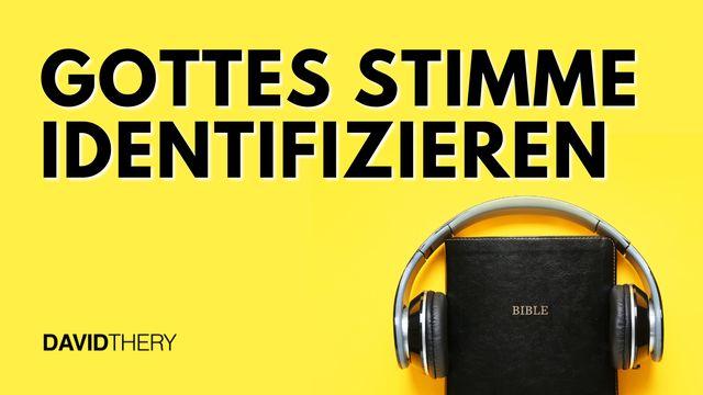 Gottes Stimme identifizieren