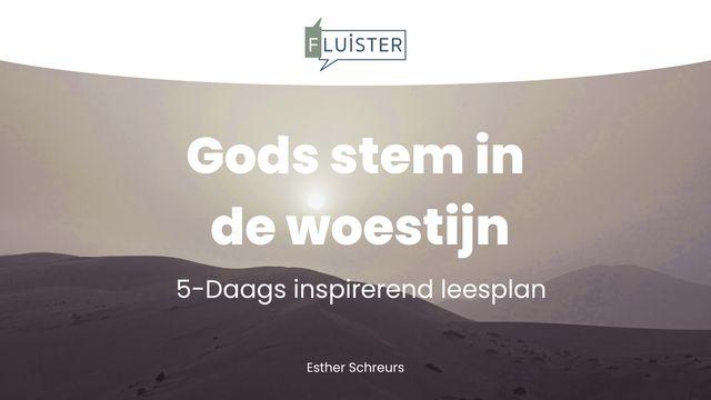 Gods stem in de woestijn