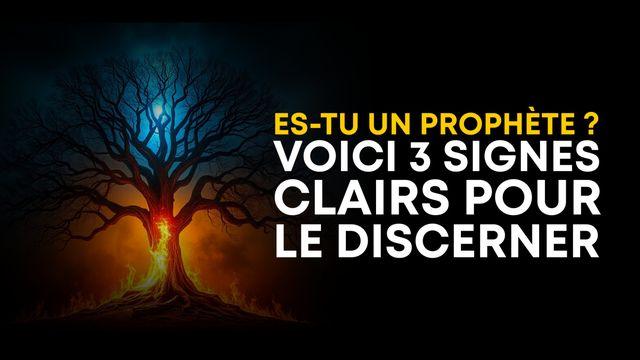 Es-tu un prophète ? Voici 3 signes clairs pour le discerner