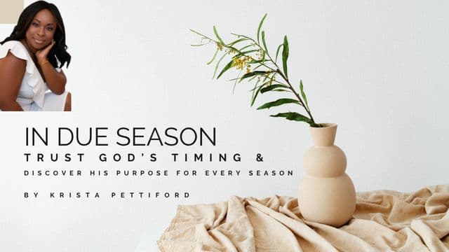 In Due Season: Trust God’s Timing & Discover His Purpose for Every Season by Krista Pettiford