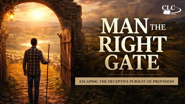 Man the Right Gate: Escaping the Deceptive Pursuit of Provision by Patrick Omukhango
