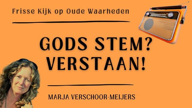 Gods stem? Verstaan!