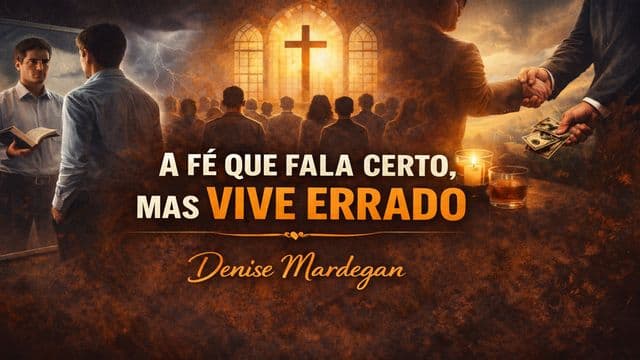 A fé que fala certo, mas vive errado