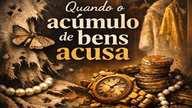 Quando o acúmulo de bens acusa