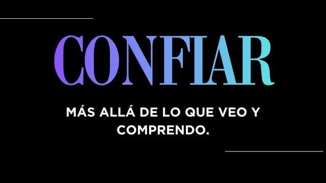 Más Allá De Lo Que Veo Y Comprendo