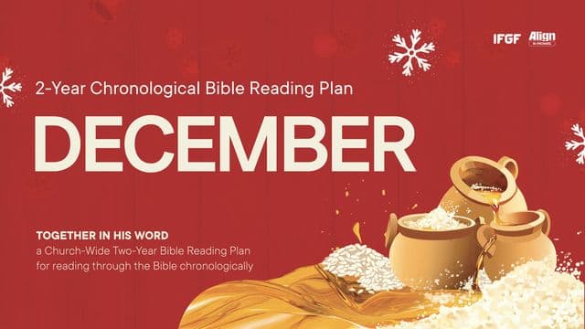 Two-Year Chronological Bible Reading Plan (Second-December)