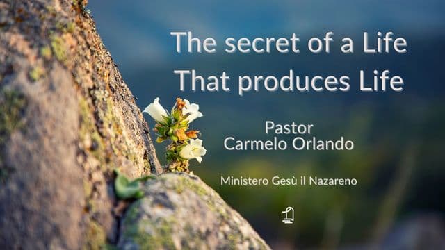 The Secret of a Life That Produces Life