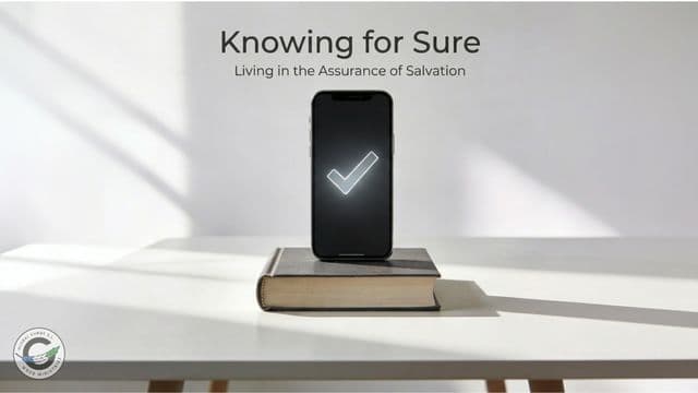 Knowing for Sure: Living in the Assurance of Salvation