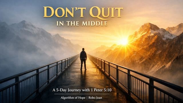 Don’t Quit in the Middle