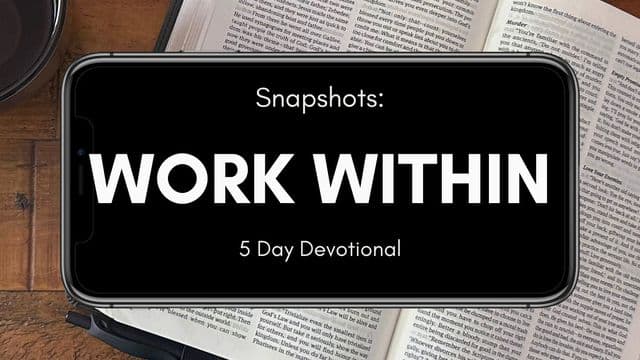 Snapshots: Work Within